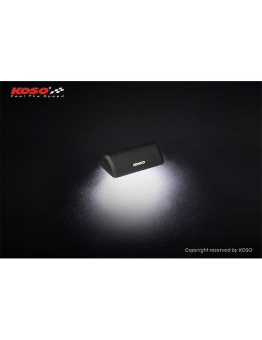 Illuminazione targa di registrazione Moto Universel Led HOMOLOGUE E4 12V 1W - 3
