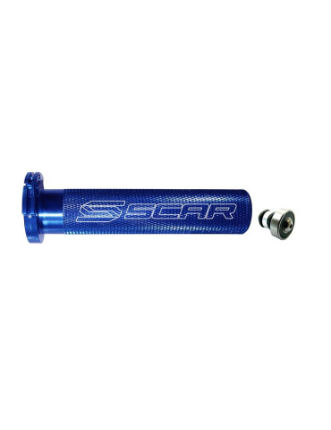 Barillet de gaz SCAR alu + roulement bleu Yamaha YZ65