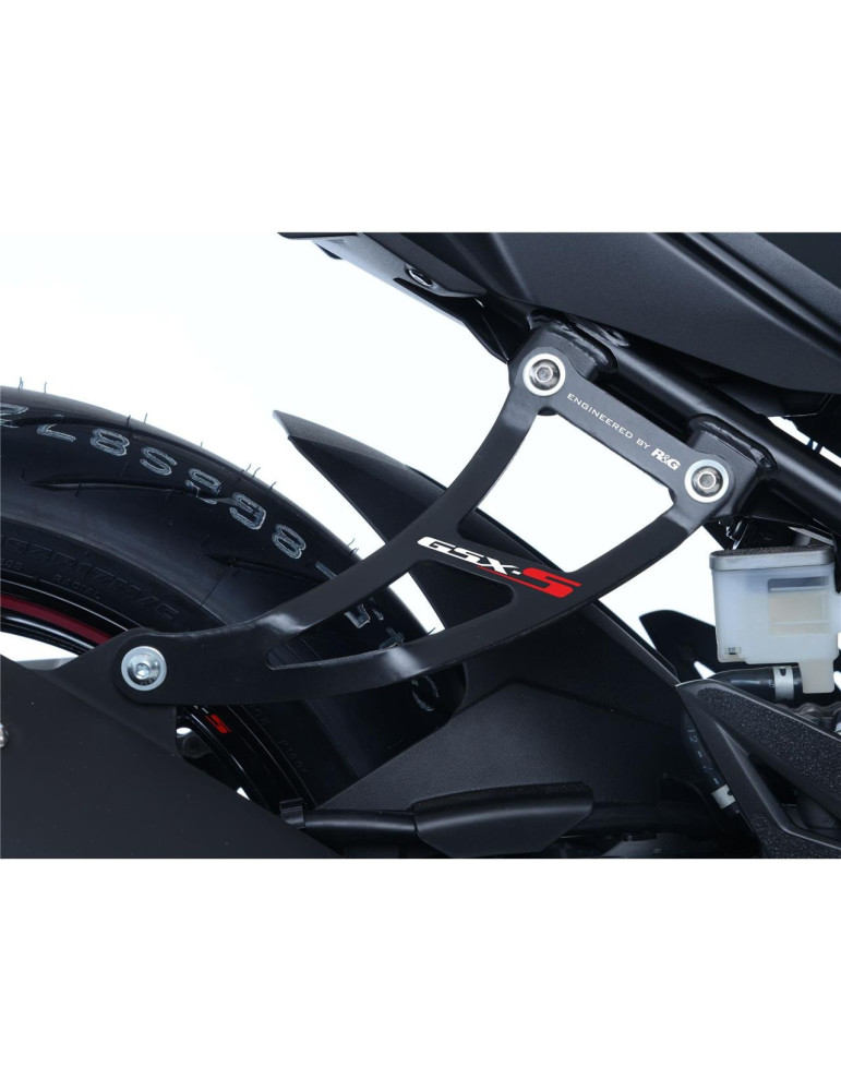 Patte de fixation de silencieux R&G RACING noir Suzuki GSX-S750 444949